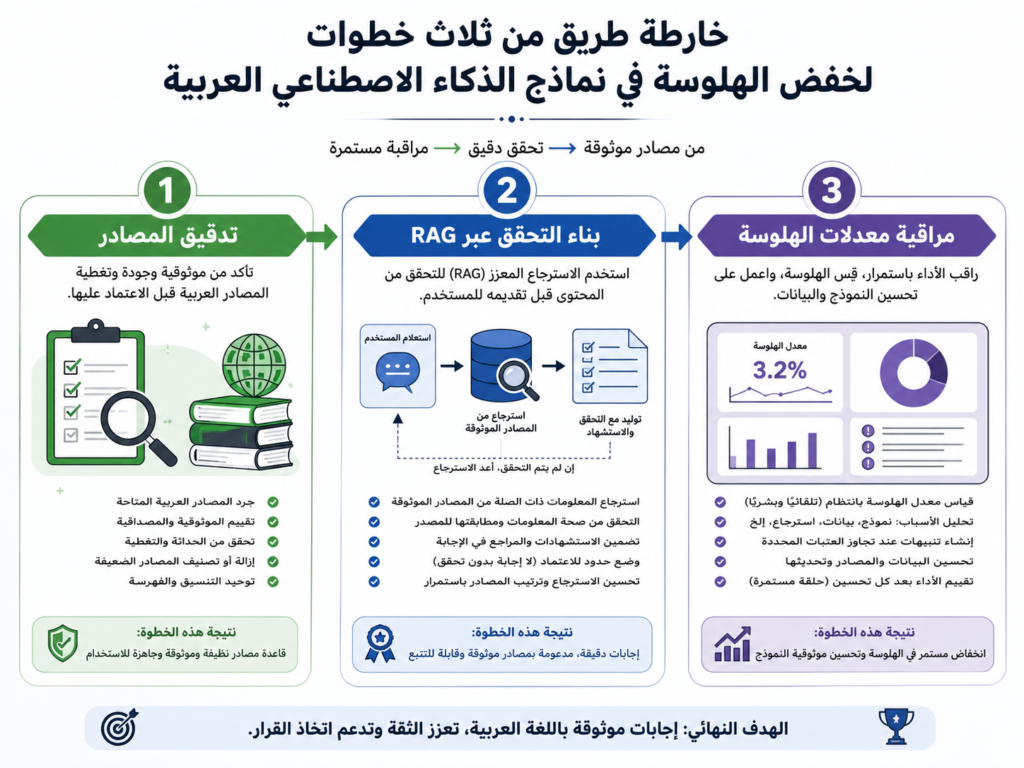 Arabic AI hallucination reduction implementation roadmap for GCC AI teams