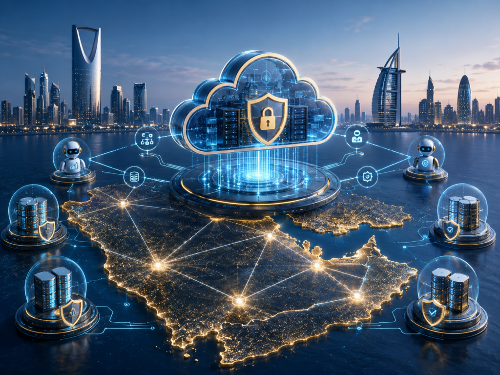Agentic AI security cloud data residency planning in GCC