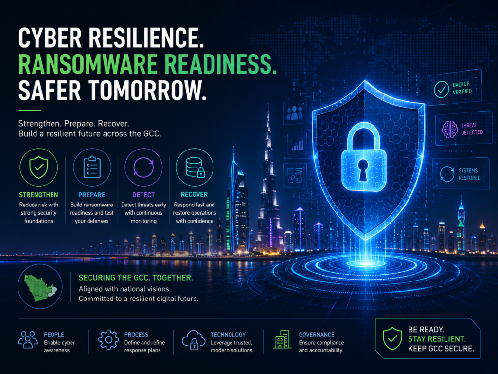 Cyber resilience and ransomware readiness metrics for GCC CEOs