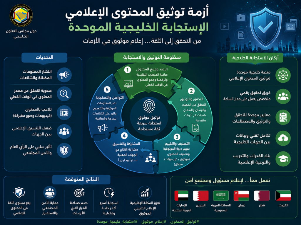 Digital provenance Arabic content crisis response workflow for GCC media and PR teams