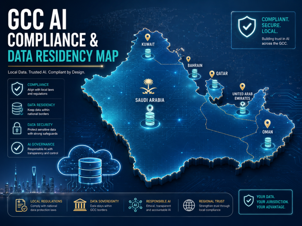 AI supercomputing platforms GCC compliance and data residency map
