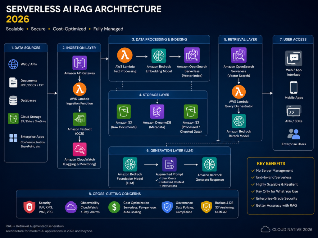 Serverless use cases for AI and RAG applications in 2026