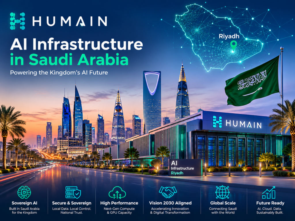 Sovereign AI infrastructure and GPU data centers in Saudi Arabia