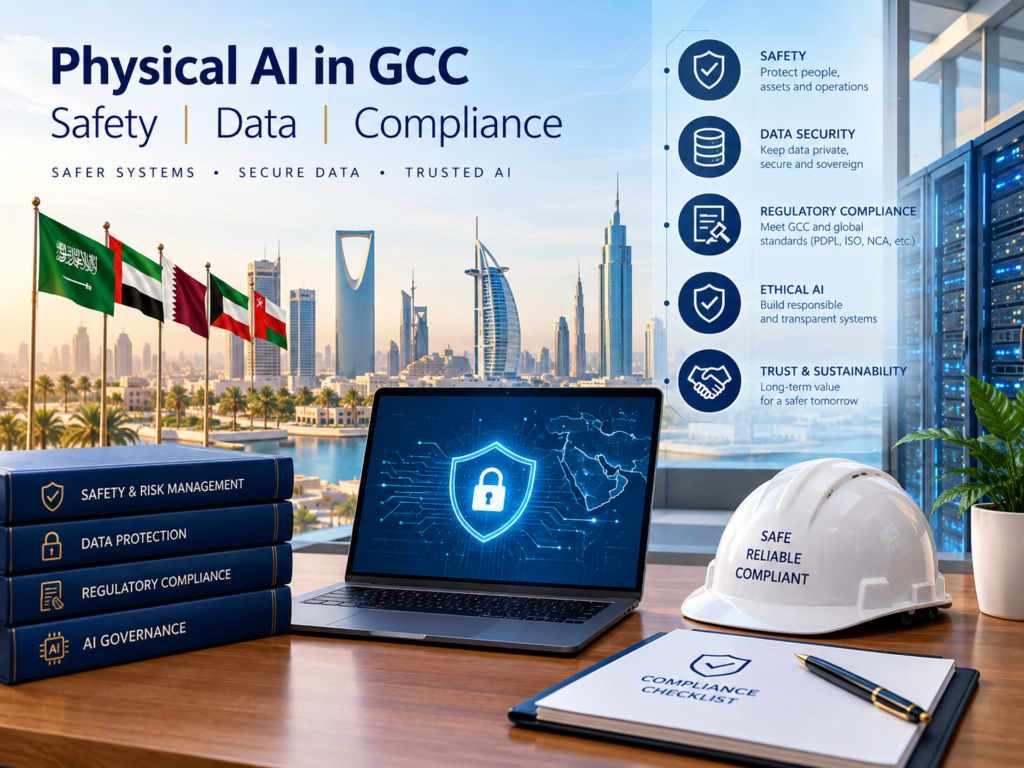 Physical AI GCC safety, data governance and compliance across Saudi Arabia, UAE and Qatar