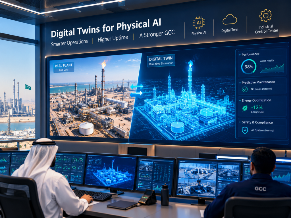 Digital twins for Physical AI in a GCC industrial control center