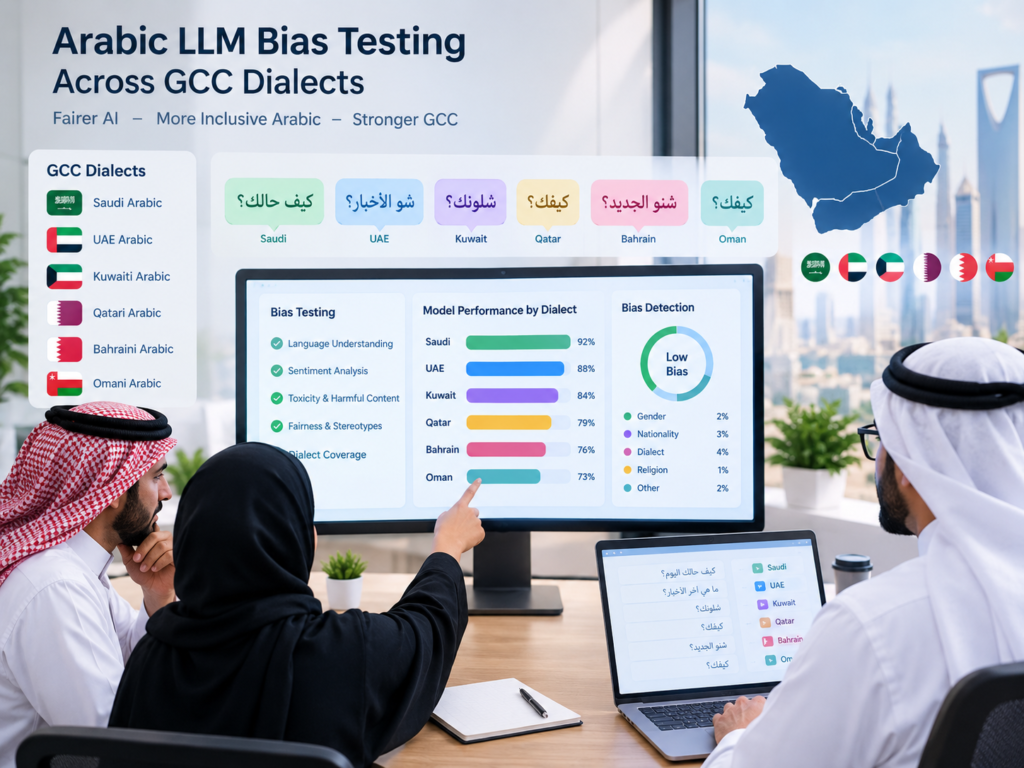 AI bias in Arabic language models across Saudi Emirati and Qatari dialects
