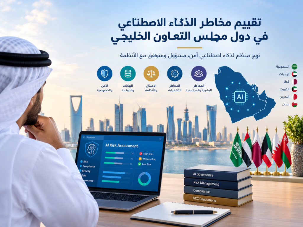 Arabic language AI risk register assessment for GCC companies