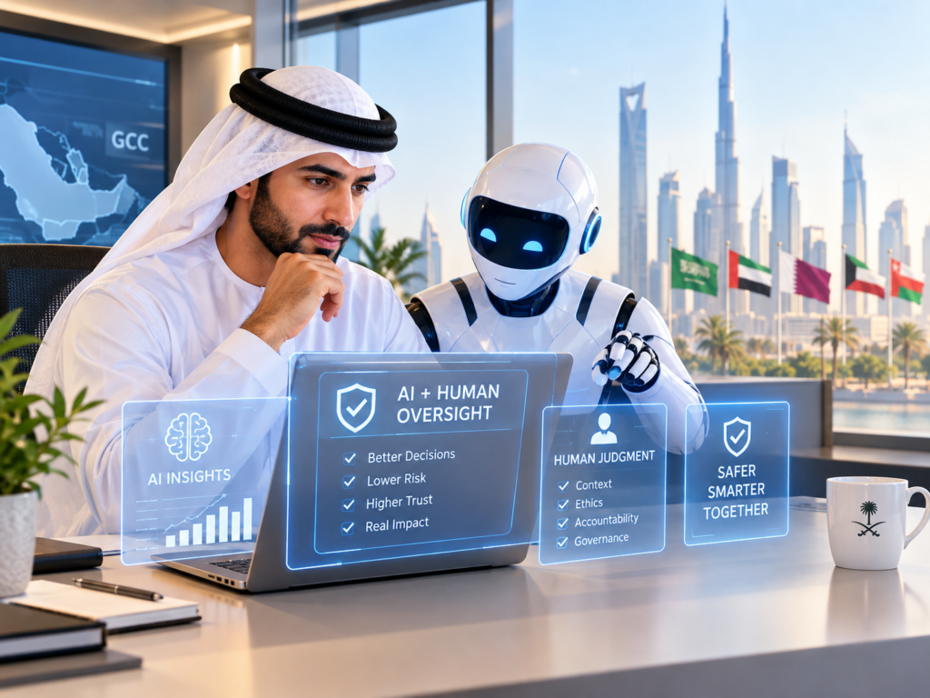AI governance GCC human oversight and accountability model
