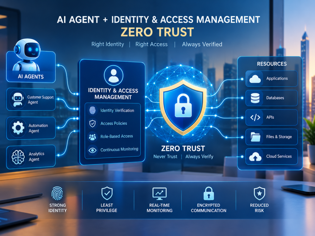Least privilege for AI agents using identity management and Zero Trust controls