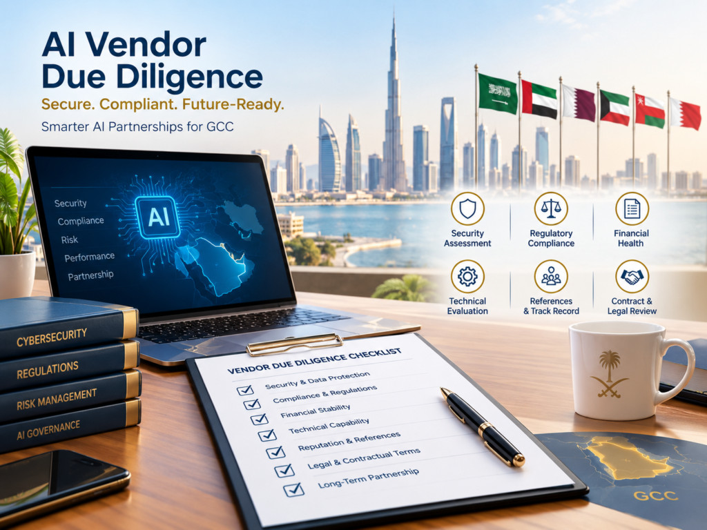 AI procurement checklist vendor due diligence process in the GCC