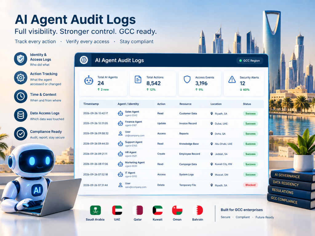 AI audit trail for autonomous AI agents and API actions