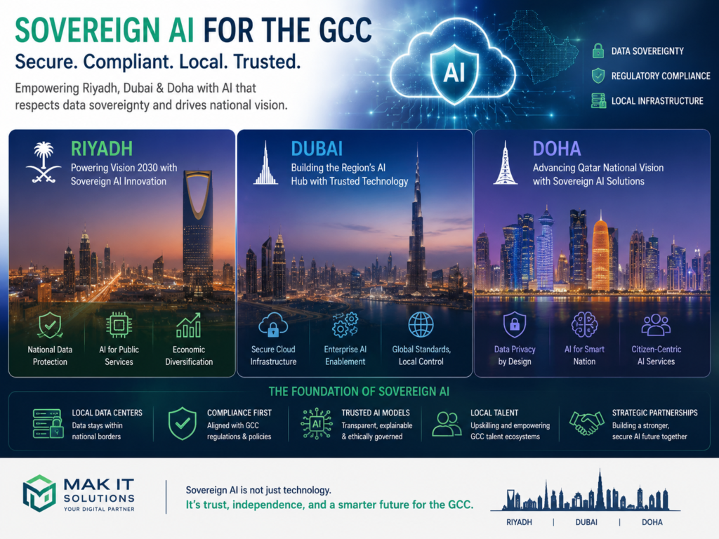 Sovereign AI GCC deployment across Riyadh Dubai Abu Dhabi and Doha