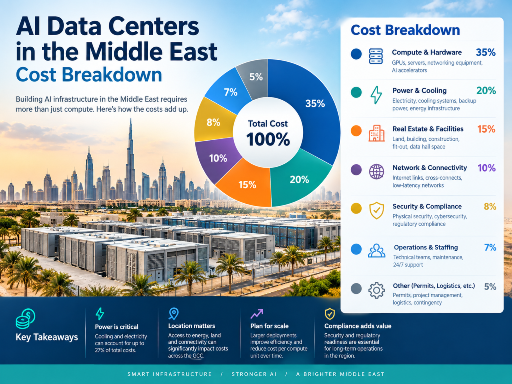 AI data centers Middle East total AI deployment cost breakdown