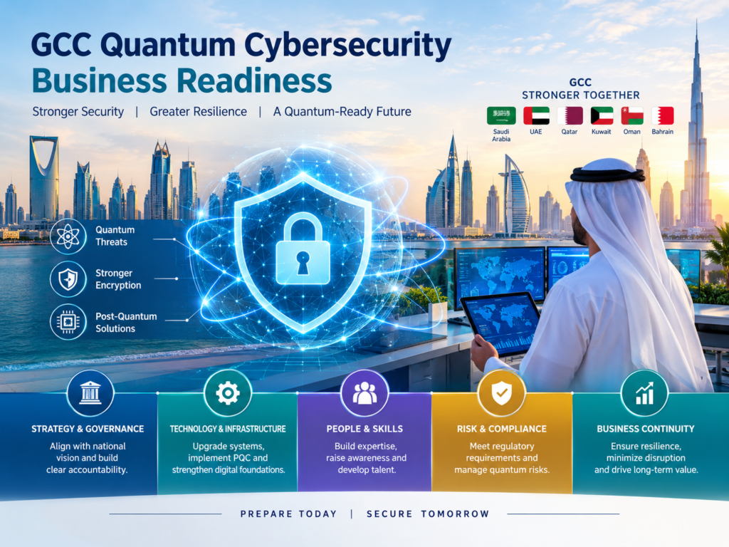  GCC business readiness for Harvest Now Decrypt Later and post-quantum cybersecurity