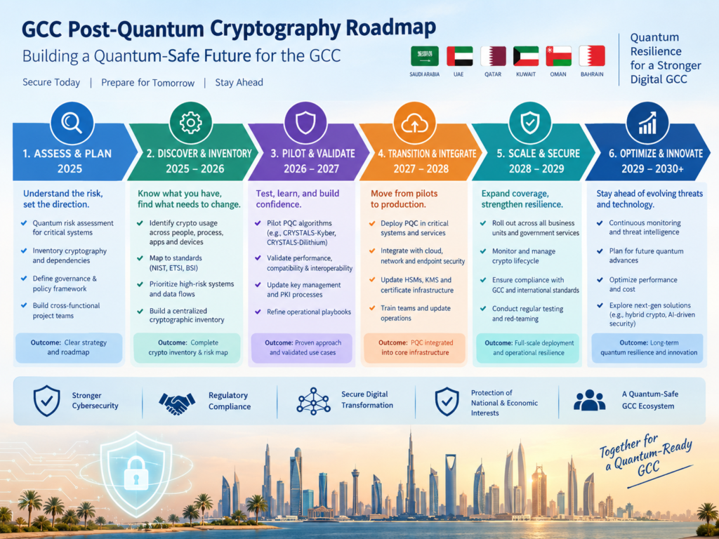 Post-quantum cryptography roadmap for Harvest Now Decrypt Later risk