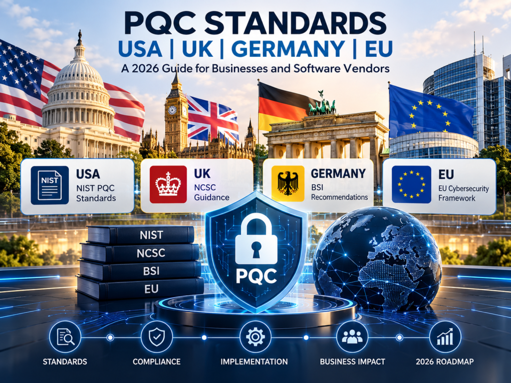 Post-quantum cryptography migration roadmap standards across the USA UK Germany and EU