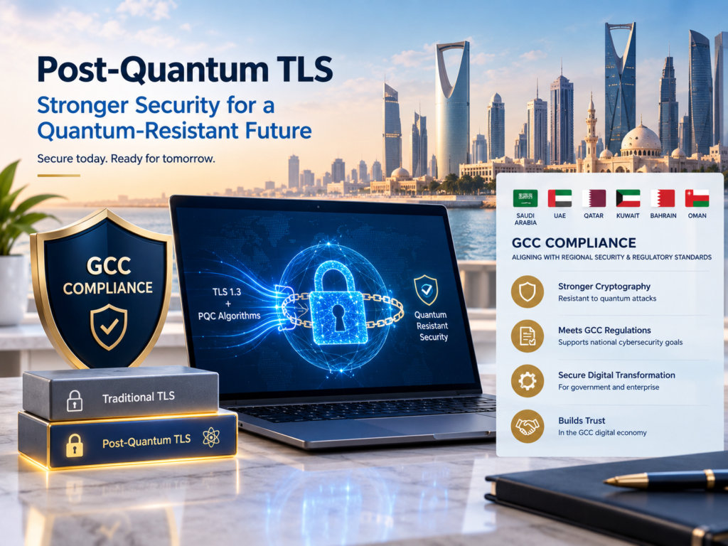 Post-quantum TLS compliance considerations in Saudi Arabia, UAE and Qatar.