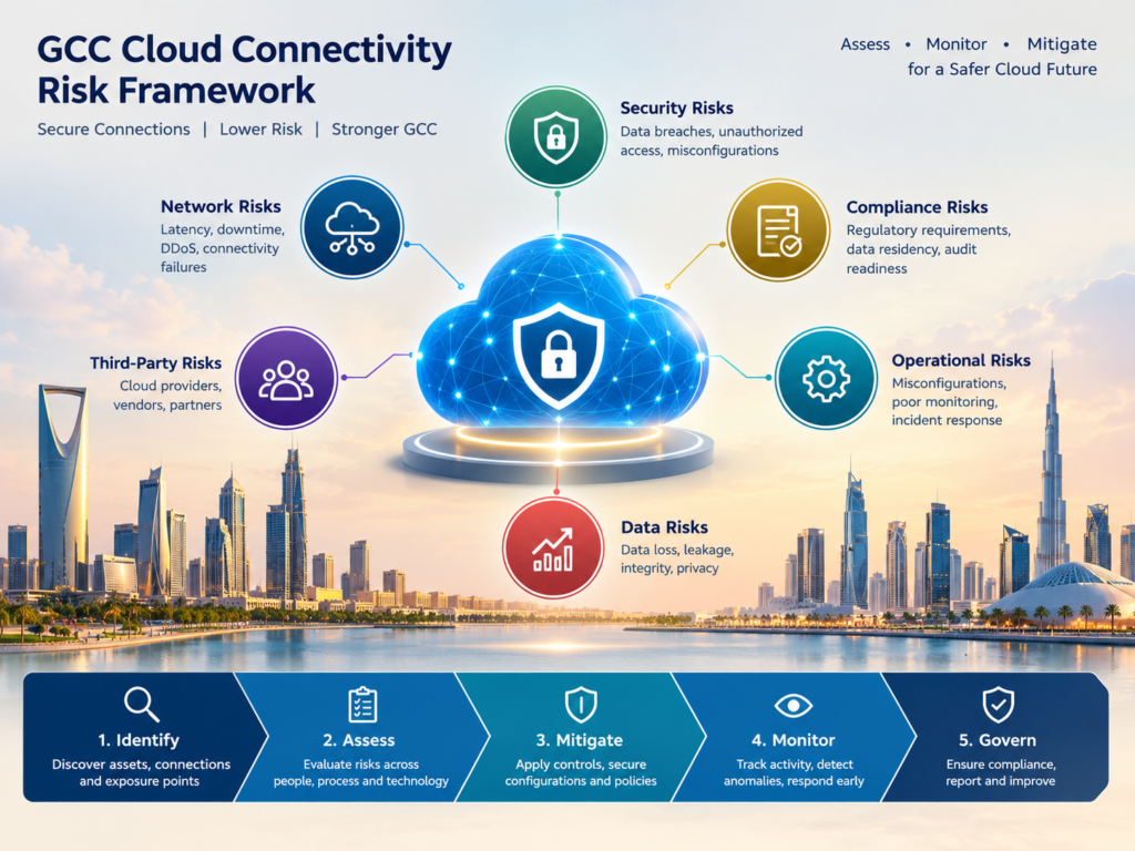 Digital Resilience in GCC cloud, connectivity, supply chain and geopolitical risk pillars