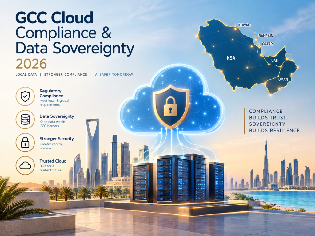 Geopatriation in enterprise IT procurement supporting GCC cloud compliance and sovereignty.