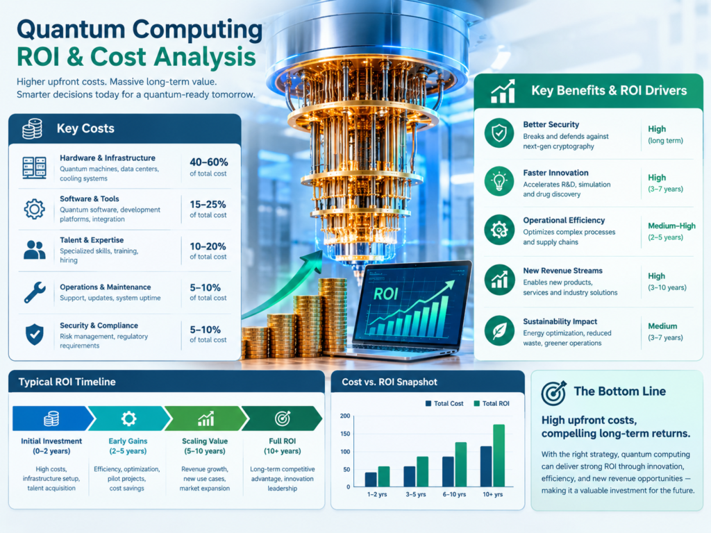 Quantum-inspired computing vs quantum computing ROI evaluation dashboard for enterprise CIOs