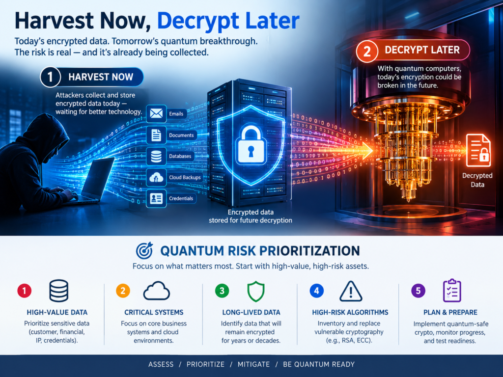 Harvest Now Decrypt Later quantum-risk prioritization framework