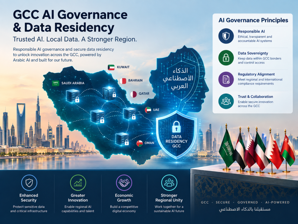 AI governance committee controls for GCC data residency and Arabic AI