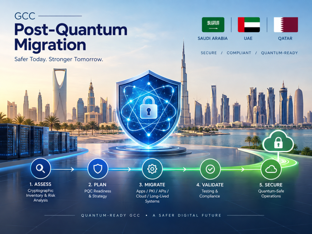 GCC regional comparison for Post-Quantum Cryptography Migration Roadmap planning