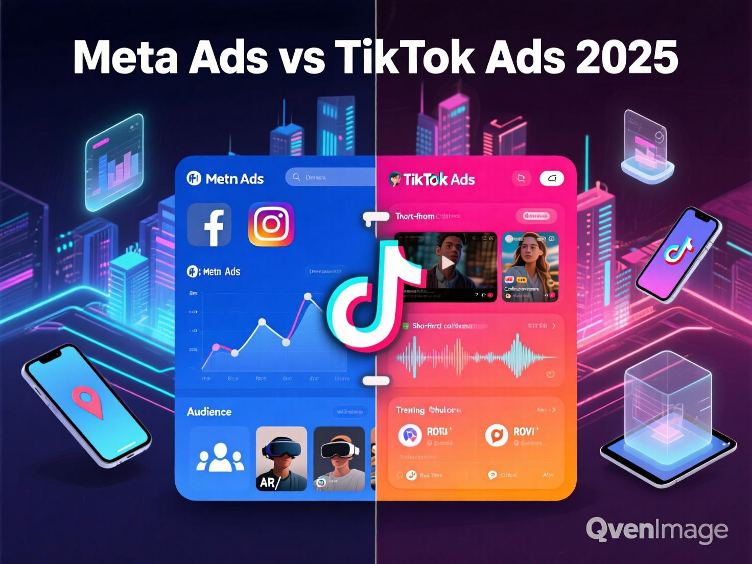Meta Ads vs TikTok Ads: Creative and Targeting Differences