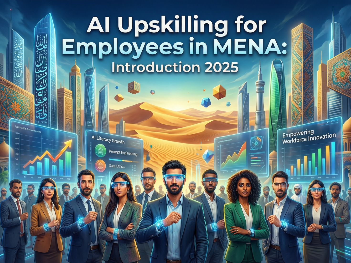 AI upskilling for employees in MENA across Saudi, UAE and Qatar in 2025