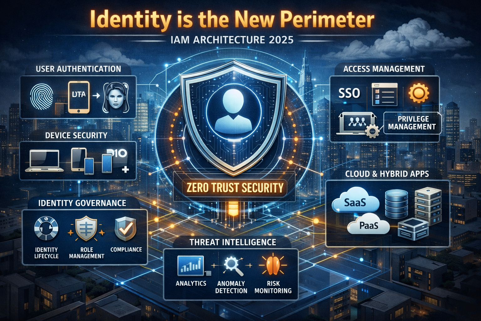 Identity is the new perimeter IAM architecture diagram for 2025