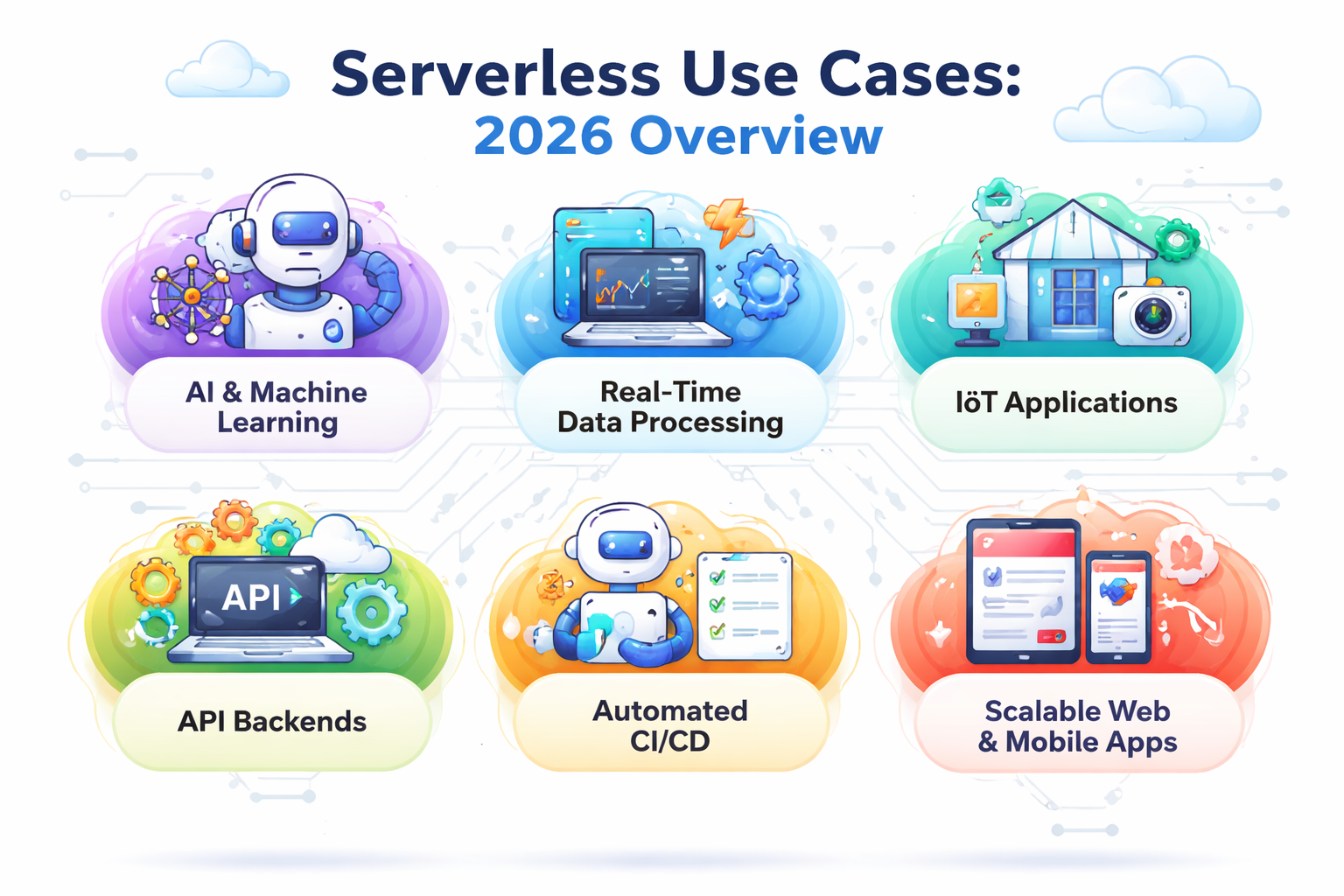 Overview of key serverless use cases in 2026 for US, UK and EU enterprises