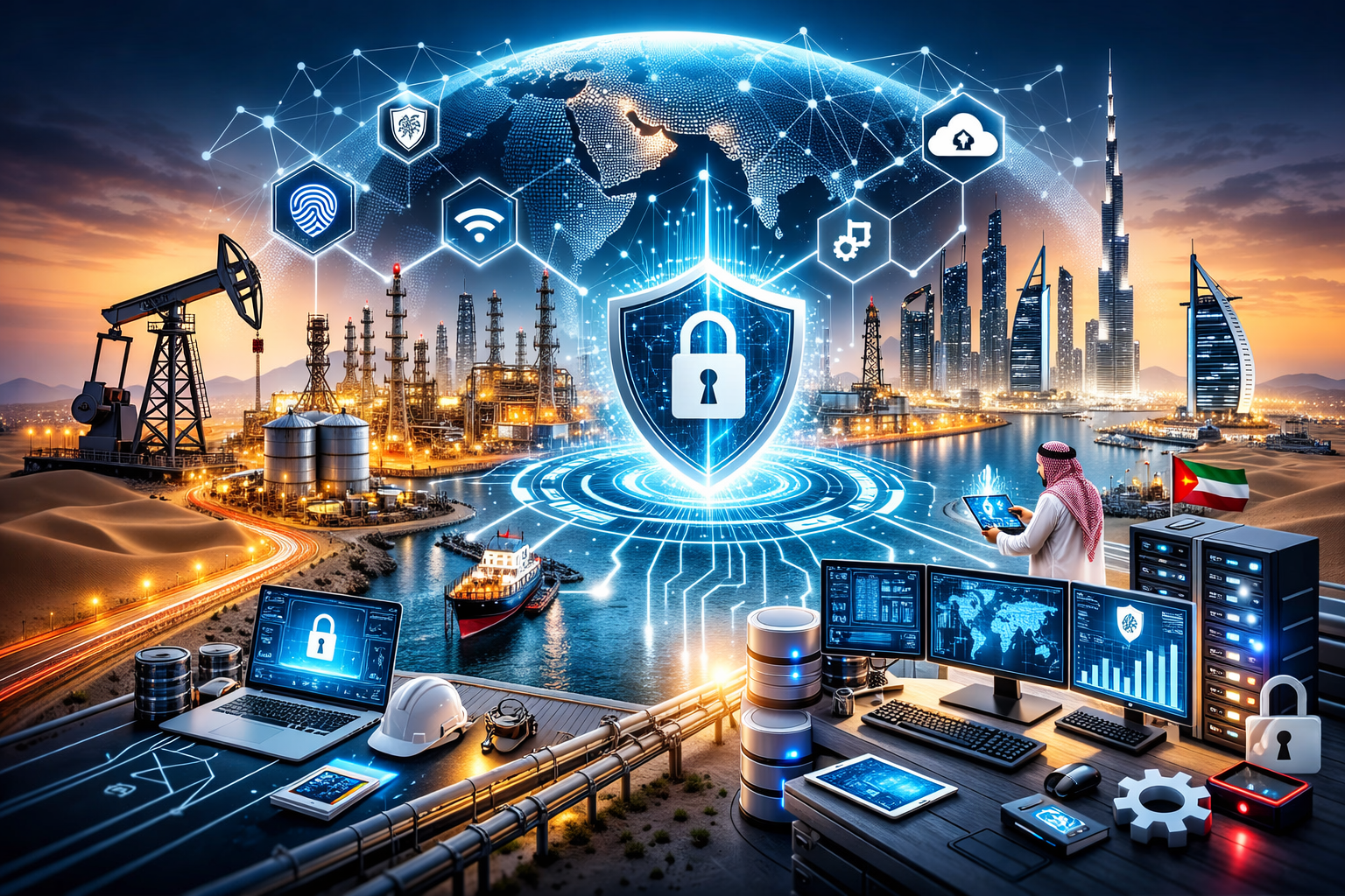 OT cybersecurity in GCC industry across Saudi Arabia, UAE, and Qatar