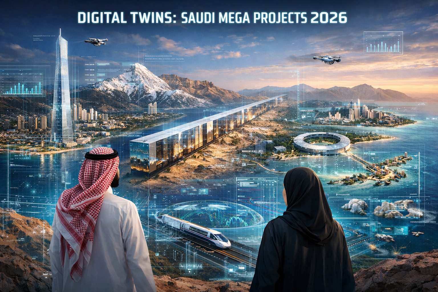 Digital twins for Saudi mega projects in 2026 across Riyadh and NEOM