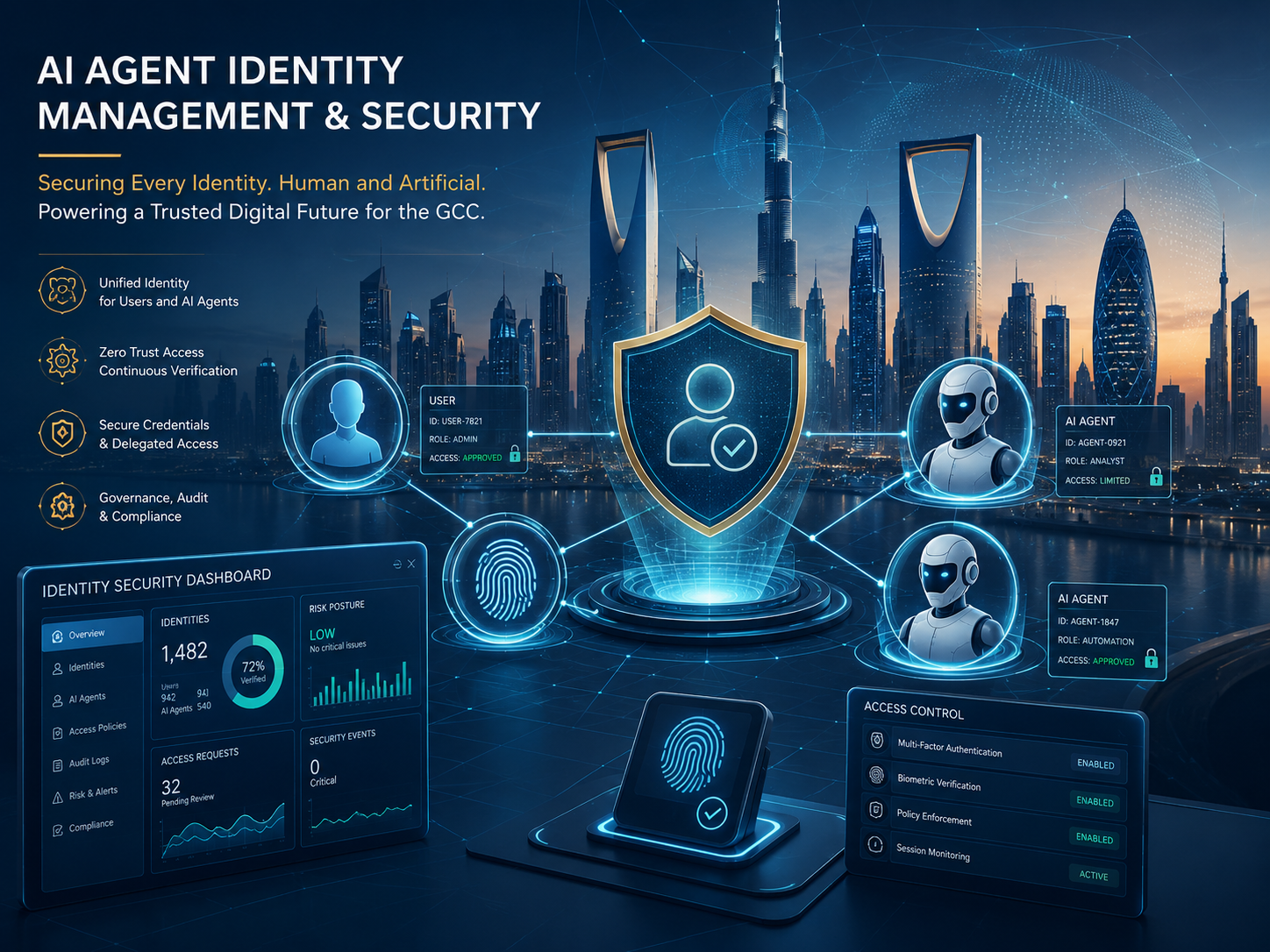 AI agent identity management for GCC enterprise security
