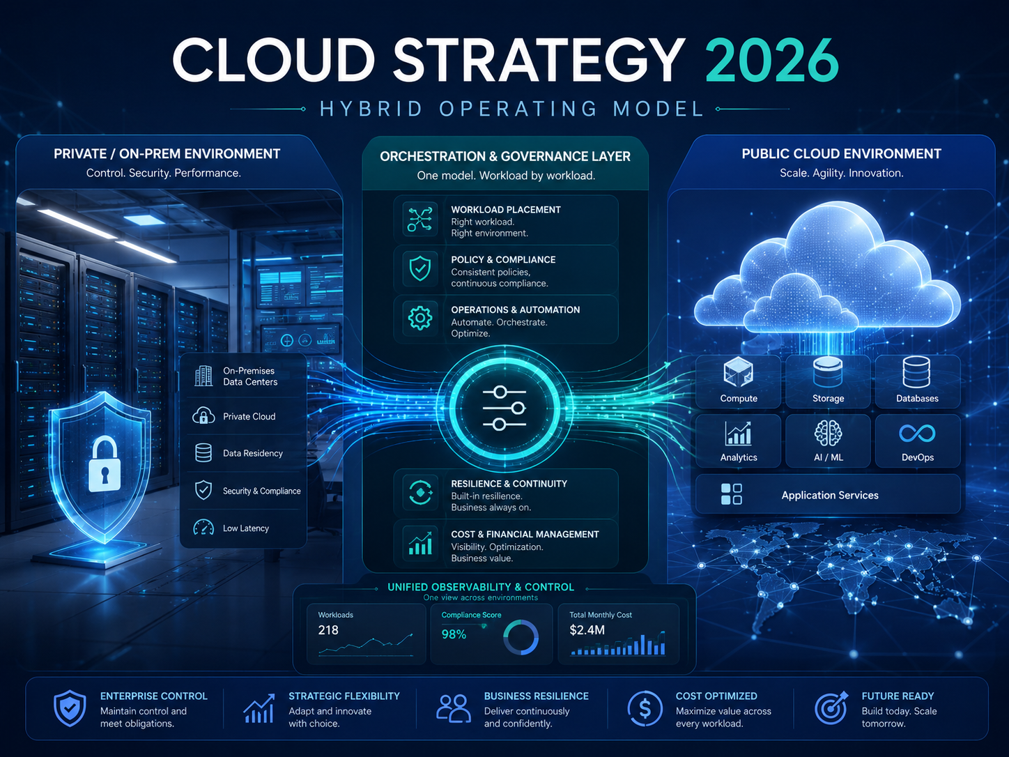 Cloud strategy 2026 hybrid operating model for USA UK Germany and EU enterprises