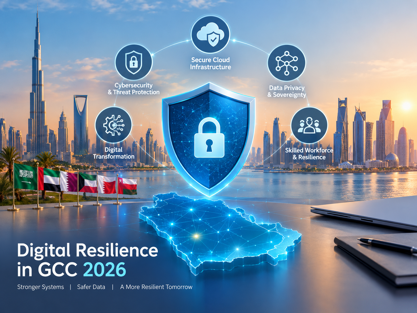 Digital Resilience in GCC 2026 across Riyadh, Dubai and Doha digital infrastructure