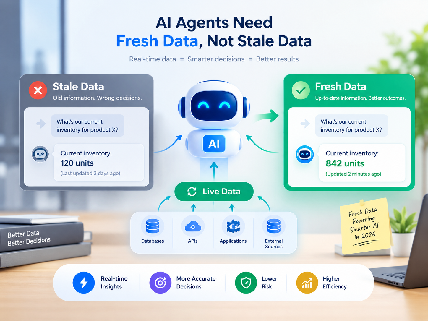 AI agent data freshness protection across enterprise data systems